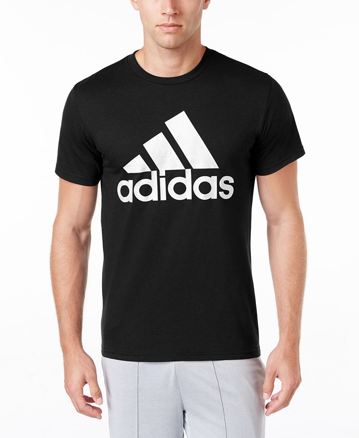 adidas Men's Badge of Sport Classic Logo T-Shirt - Macy's