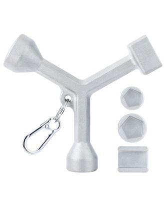Meter Curb Box Key Wrench Pentagon Nut Valve Tool