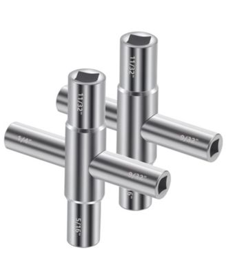 4 Way Sillcock Key Set 2pieces