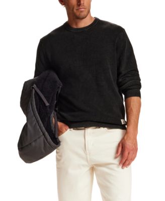 Men's Rib Knit Stonewash Sweater