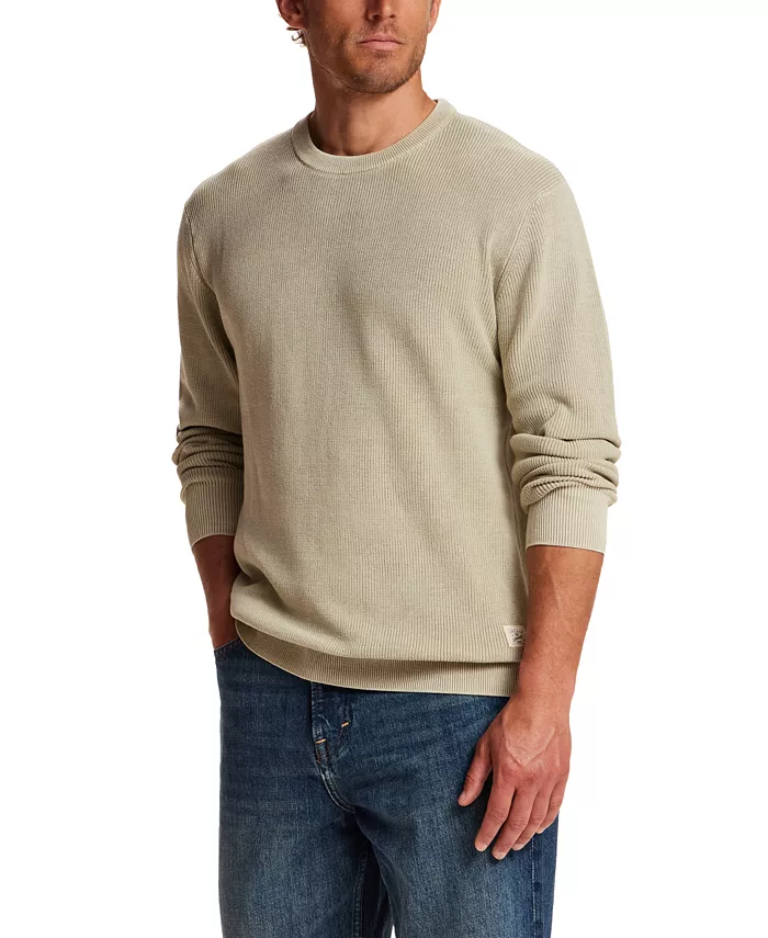 Men's Rib Knit Stonewash Sweater - thumbnail 3