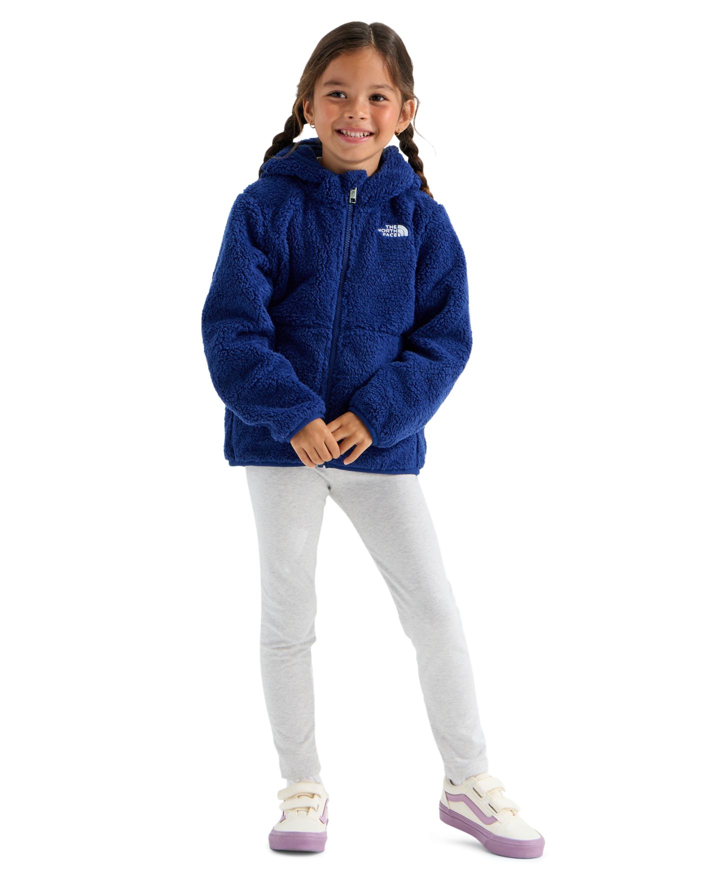 Детская куртка The North Face Campshire Full-Zip Hooded, цвет: Насыщенный синий — фото 3