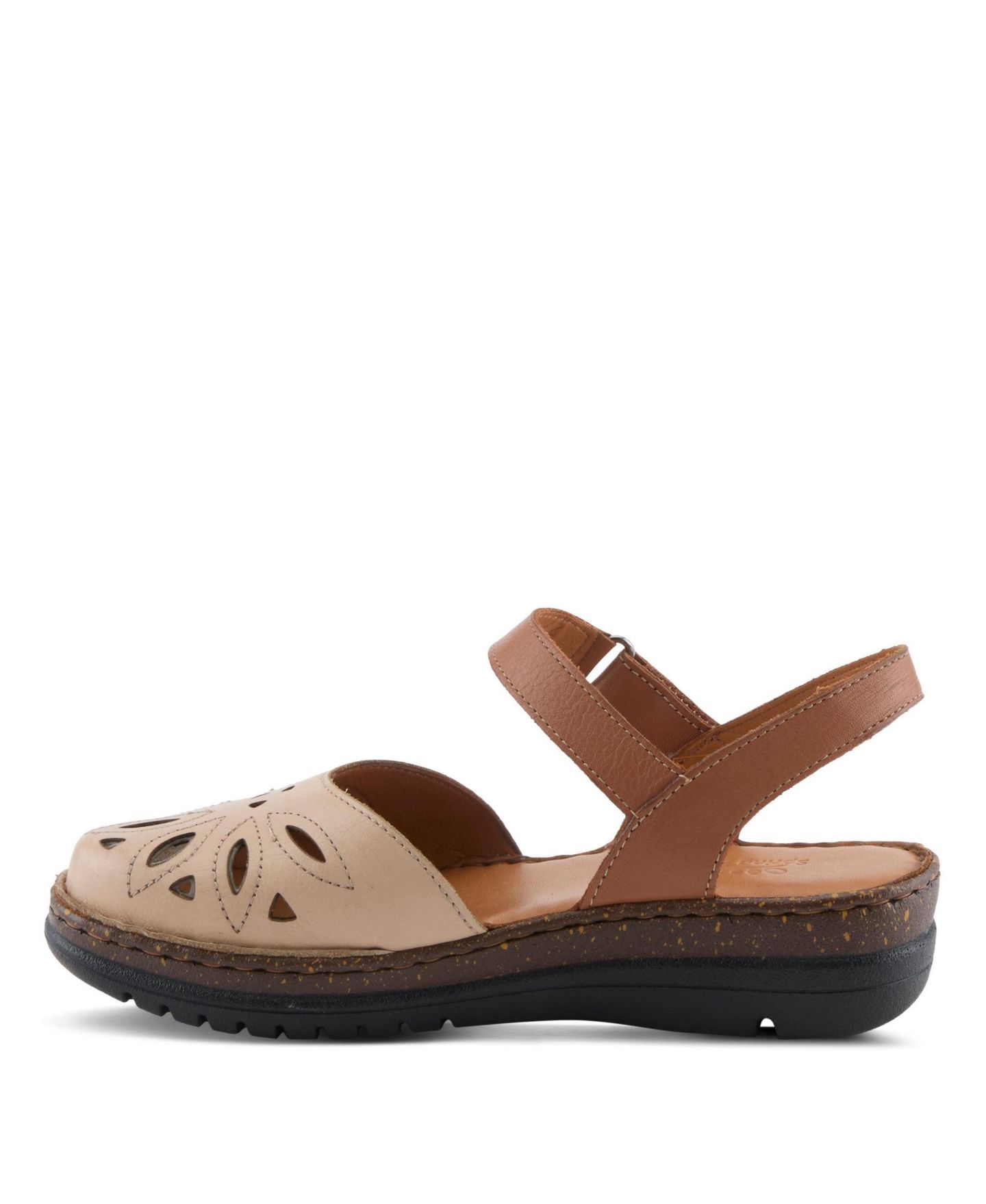 Женские балетки Spring Step Azmira Mary Jane with Laser-Cut Detail, цвет: Бежевый разноцветный — фото 2