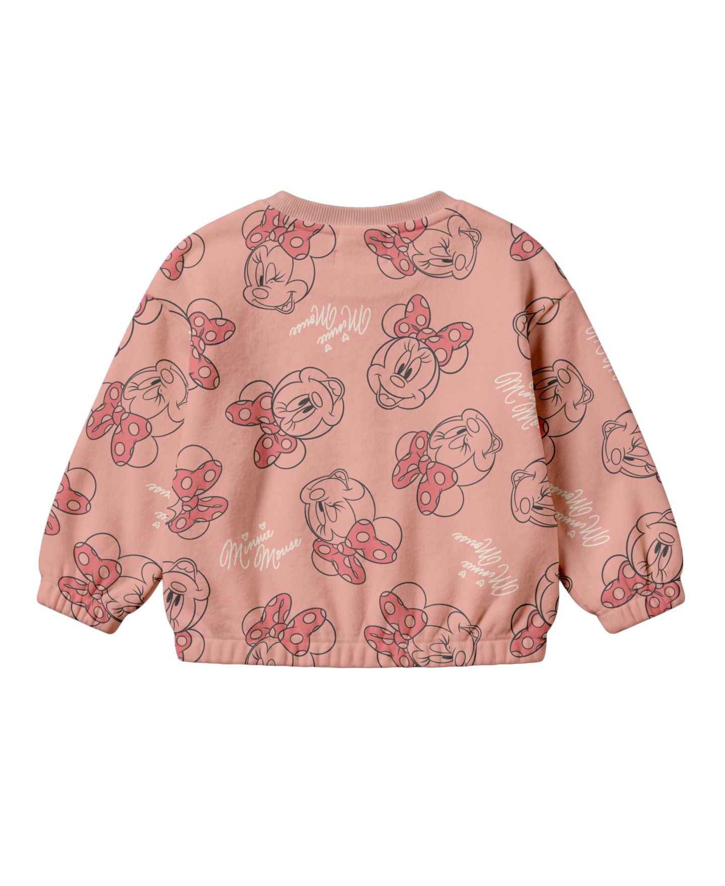 Комплект Disney Minnie Mouse Allover Print Sweatshirt and Joggers Set, 2-Piece Set для девочек-малышей, цвет: Розовый — фото 4