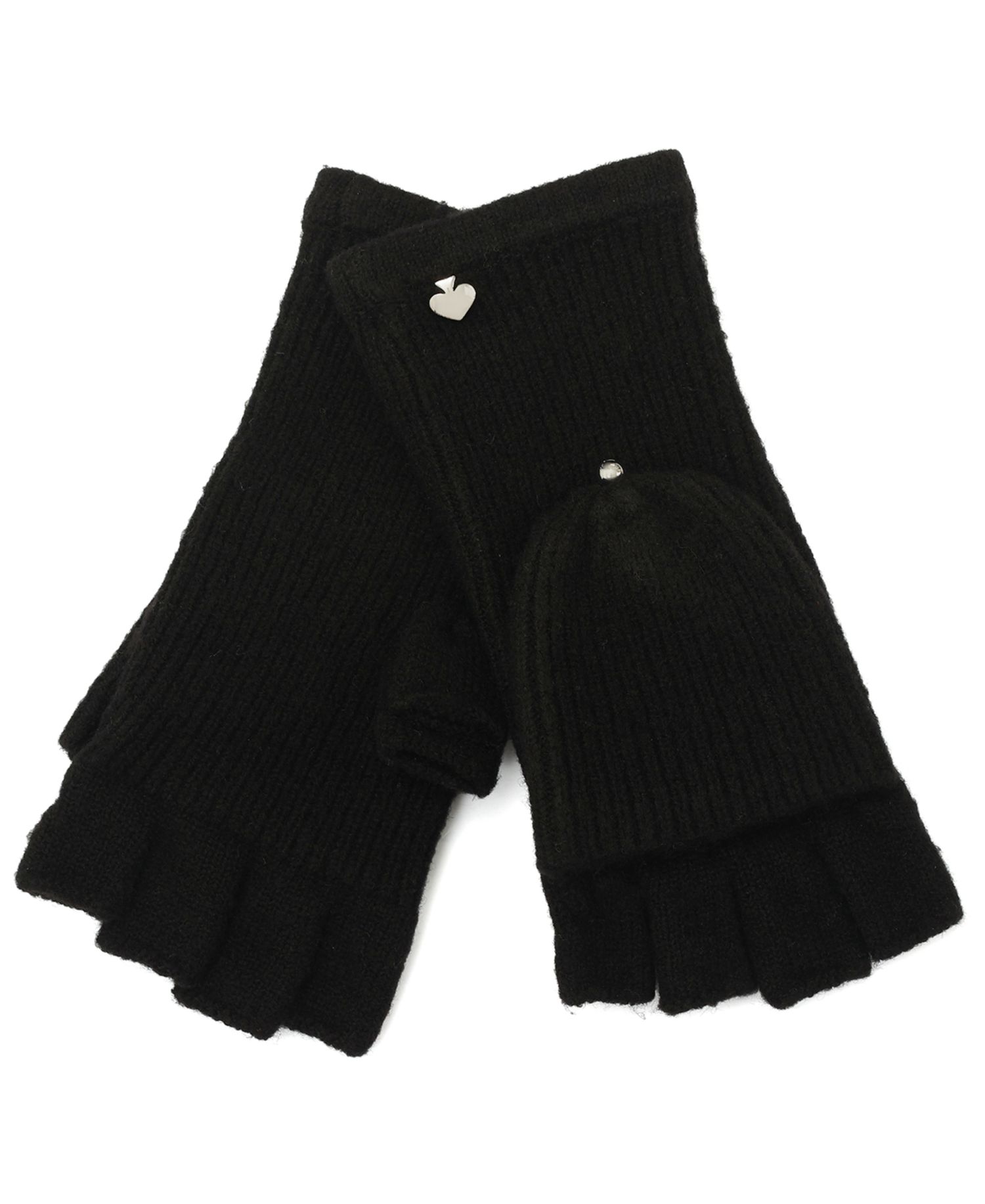 Women's Knit Pop Top Mittens