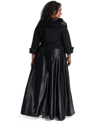 3/4 Sleeve Plus Size Formal & Black Tie Dresses