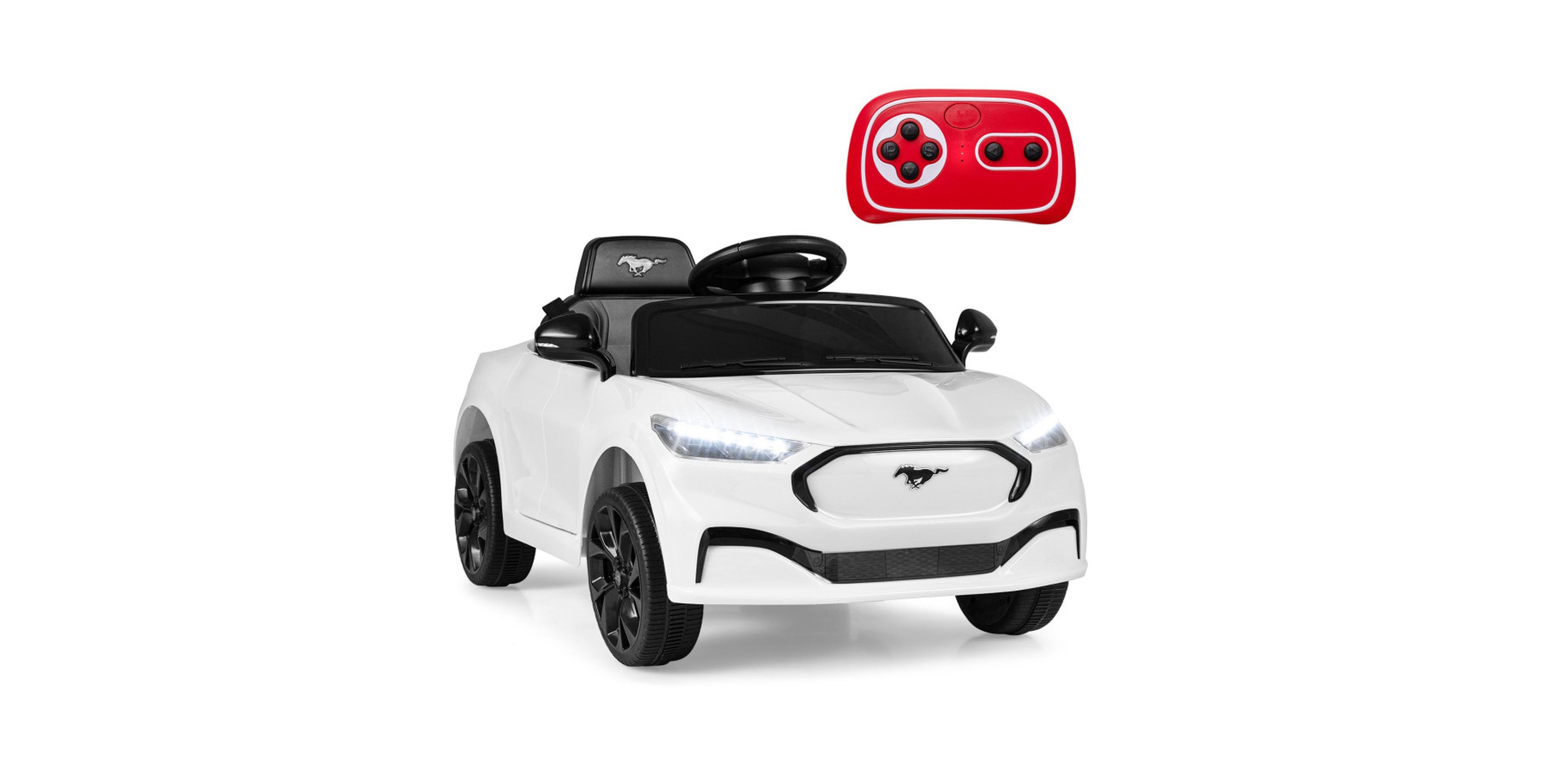 Hongge 12V Kids Ride-On Suv with Remote Control & Led Headlights, 66-Lb. Capacity, Ages 3-8