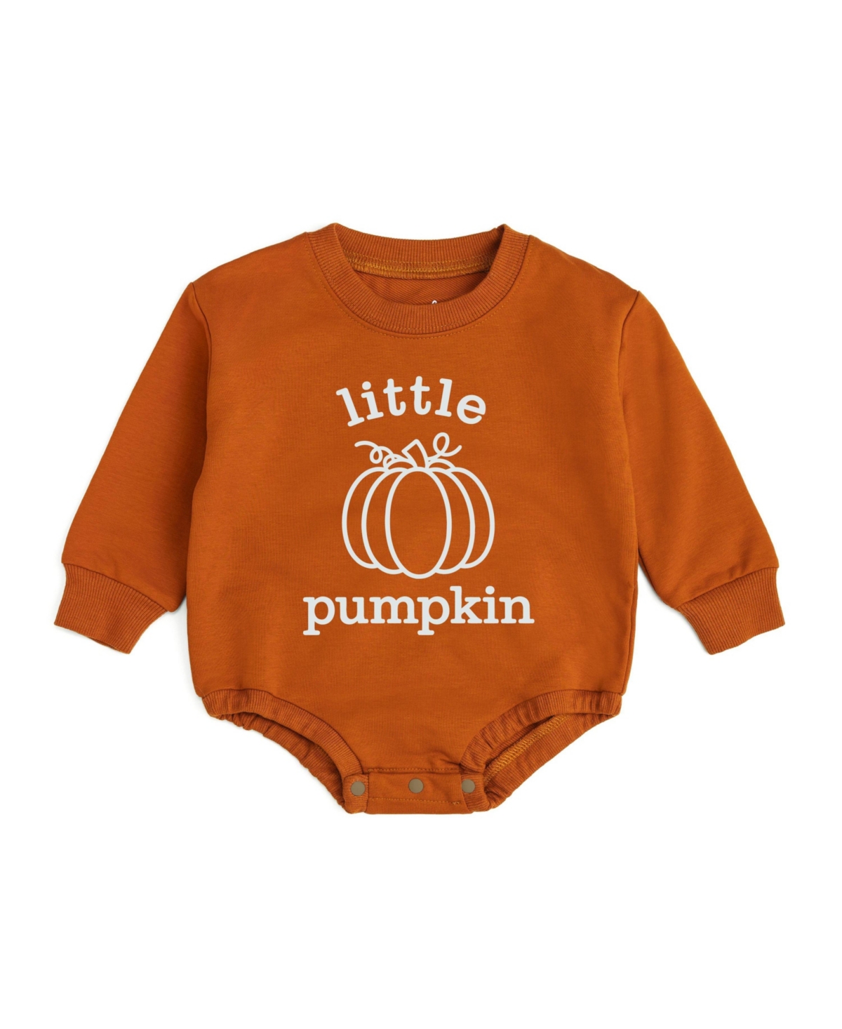 Sweet Wink Baby Boys Pumpkin Long Sleeve Romper