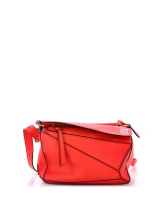 Small Puzzle Bag Leather