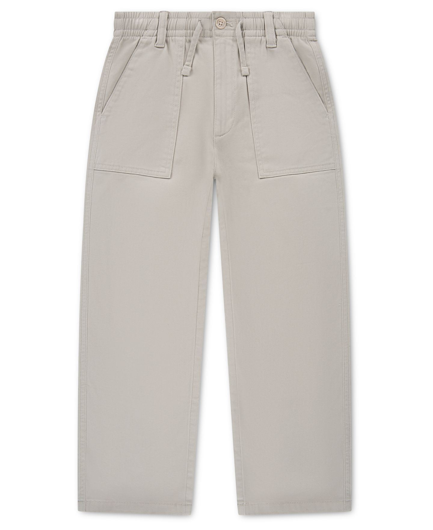 Джинсы abercrombie kids Baggy Utility Jeans для мальчиков-малышей, цвет: Серый — фото 1