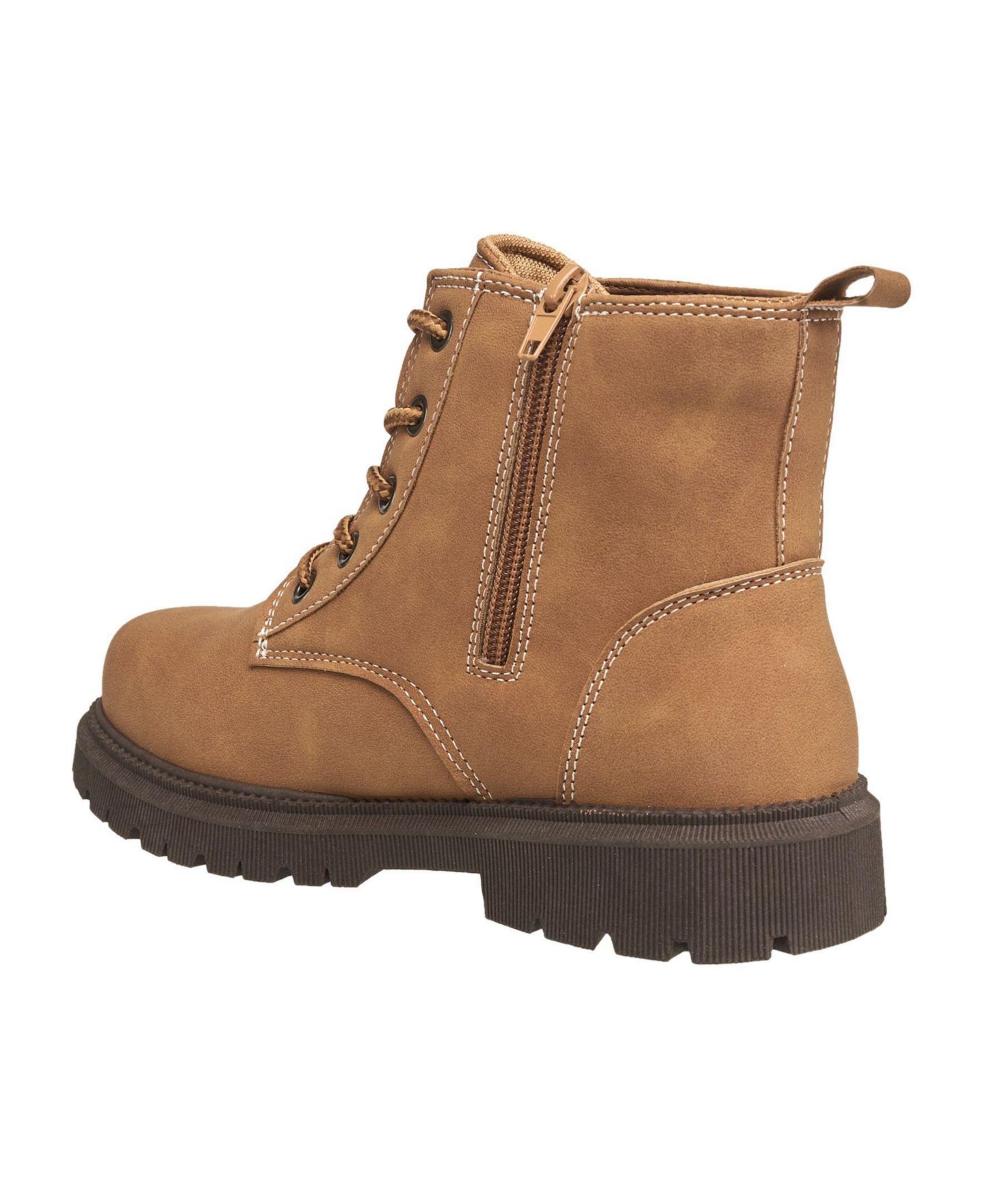 Ботинки True Religion Chilli Embroidered Logo Work Boot для мальчиков, цвет: Рыжевато-коричневый — фото 3