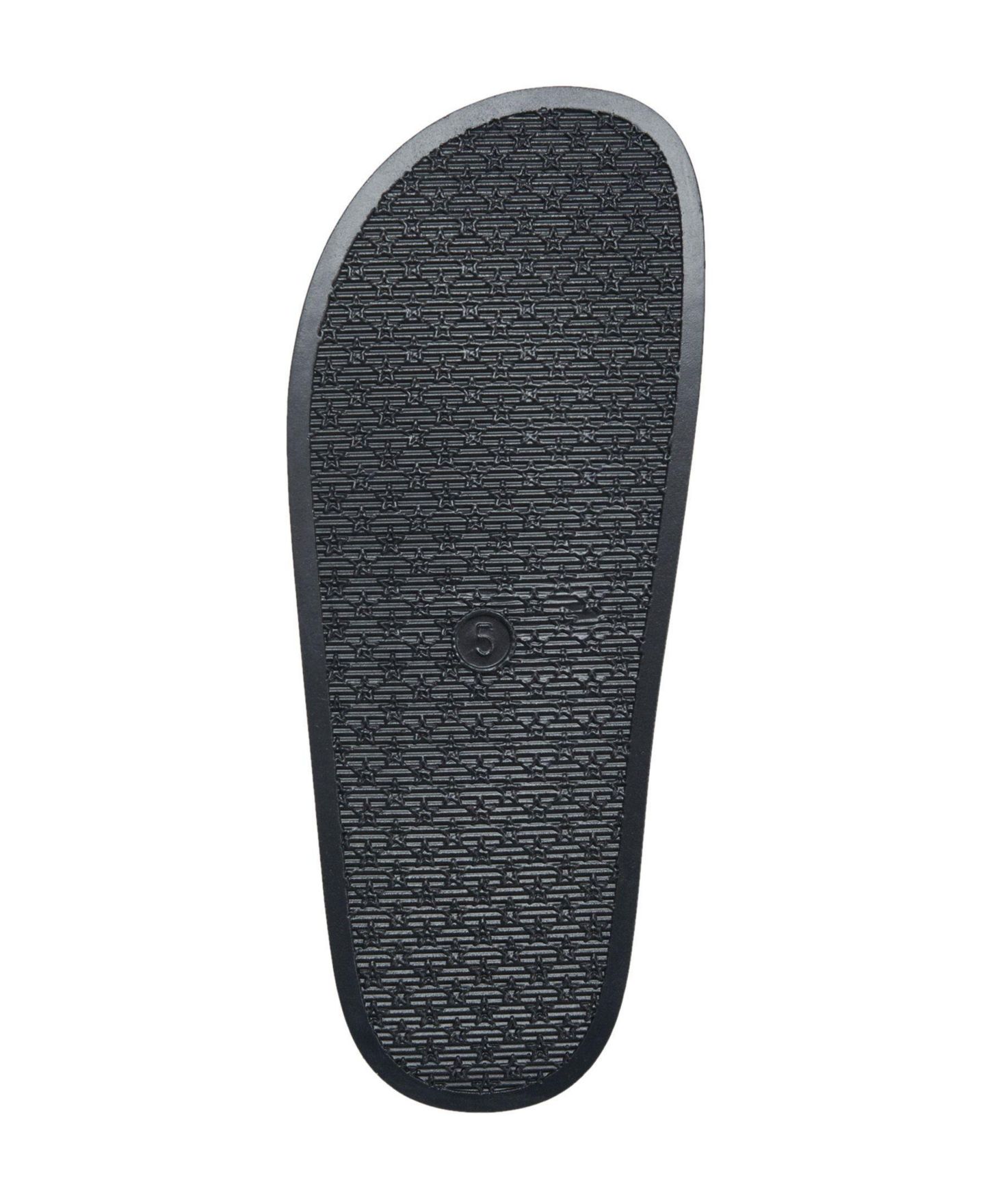 Сандалии True Religion Kendrick Wording Slide для мальчиков, цвет: Чёрный — фото 6