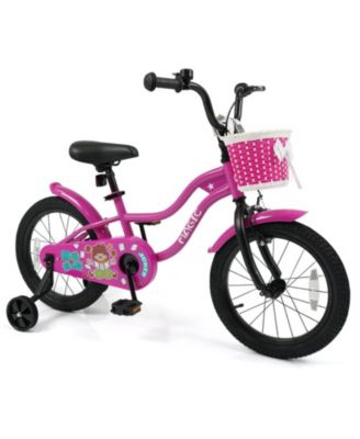 16 in Kids Bike with Training Wheels for Ages 4-7 Years Old