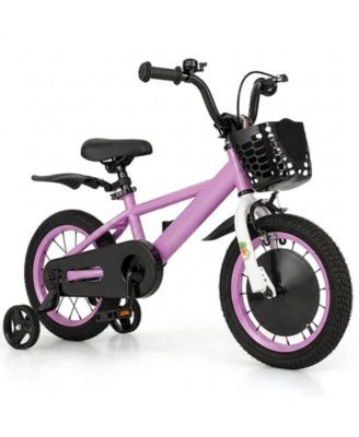 14" Adjustable Kids' Bike with Removable Training Wheels, Ages 3-8