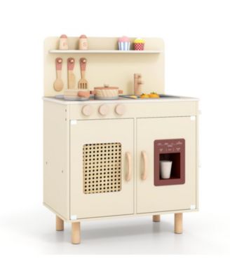 Realistic Ice Maker 10-Piece Play Kitchen Playset, Ages 3+