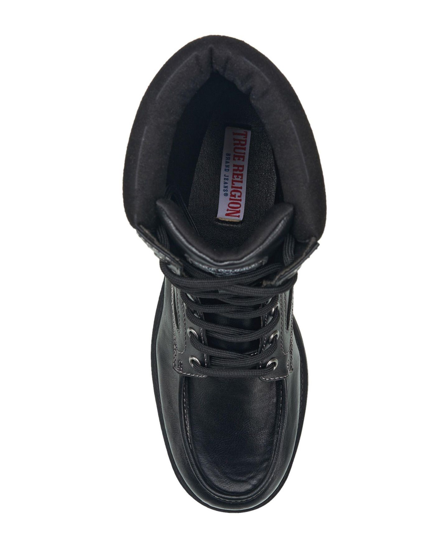 Мужские ботинки True Religion Weeknd Moc Toe Boot, цвет: Чёрный — фото 5