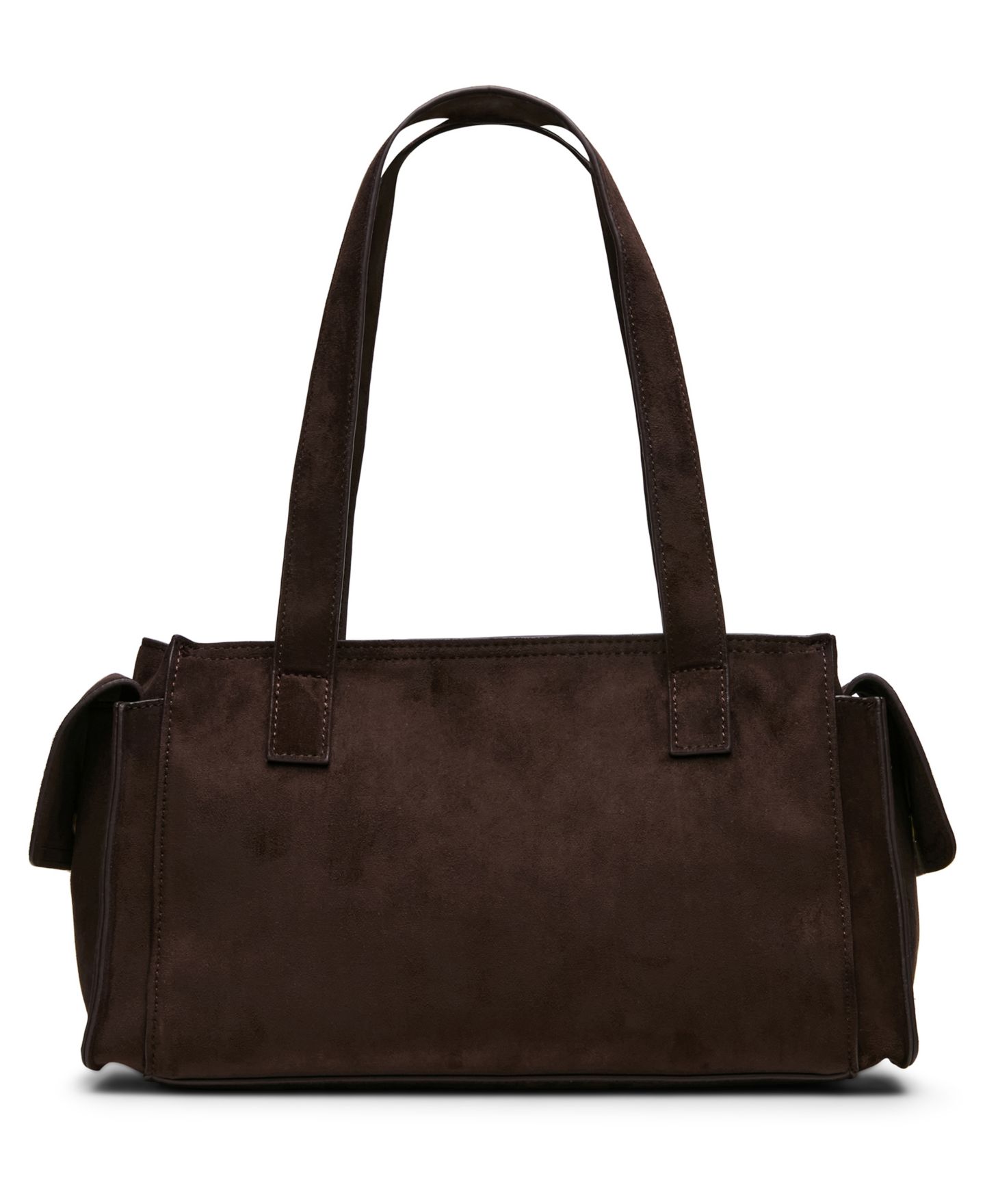 Женская сумка Steve Madden Taro Small Satchel Handbag, цвет: Шоколадный — фото 2