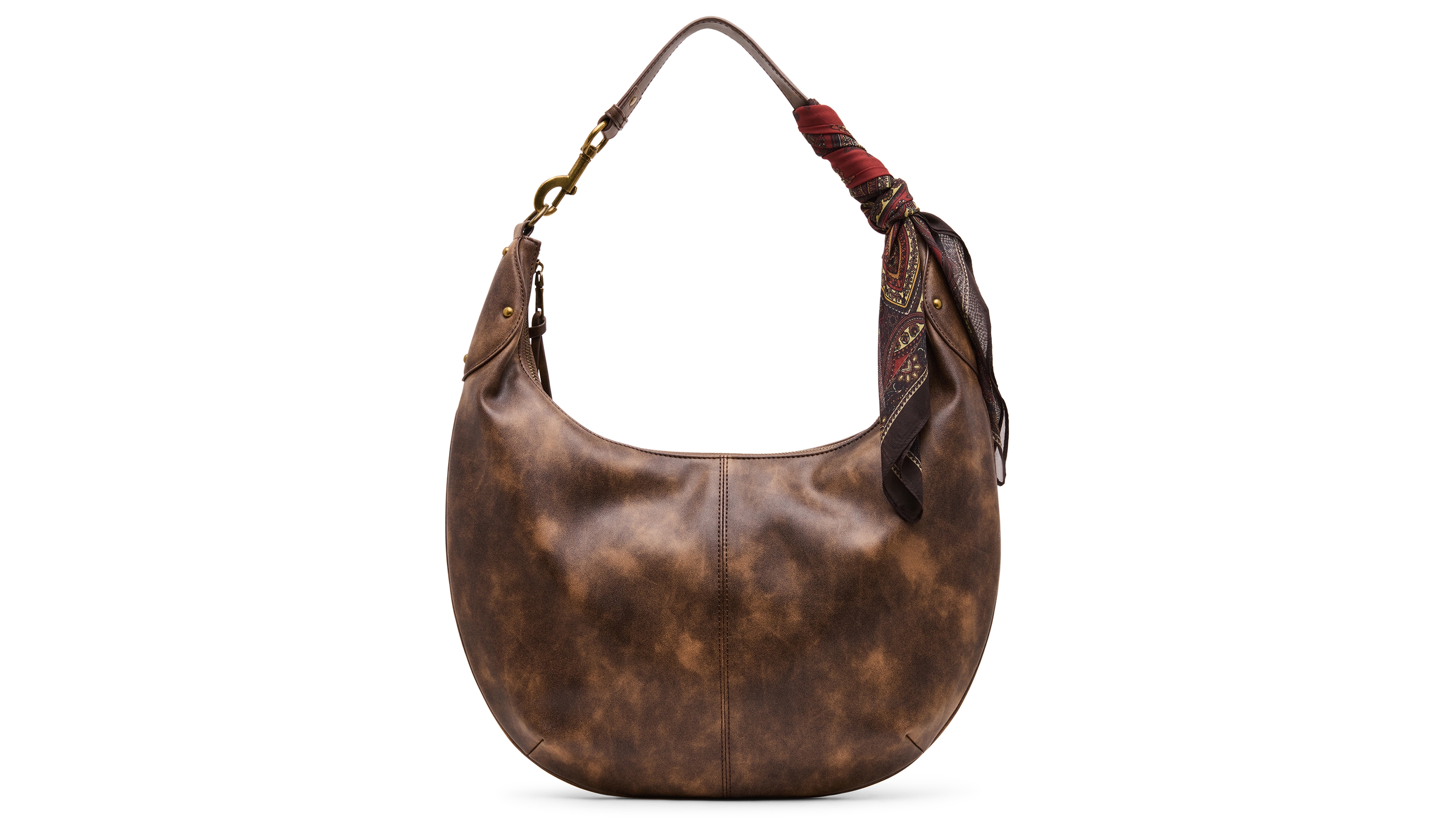 Steve Madden Olga Polyurethane Small Hobo Handbag