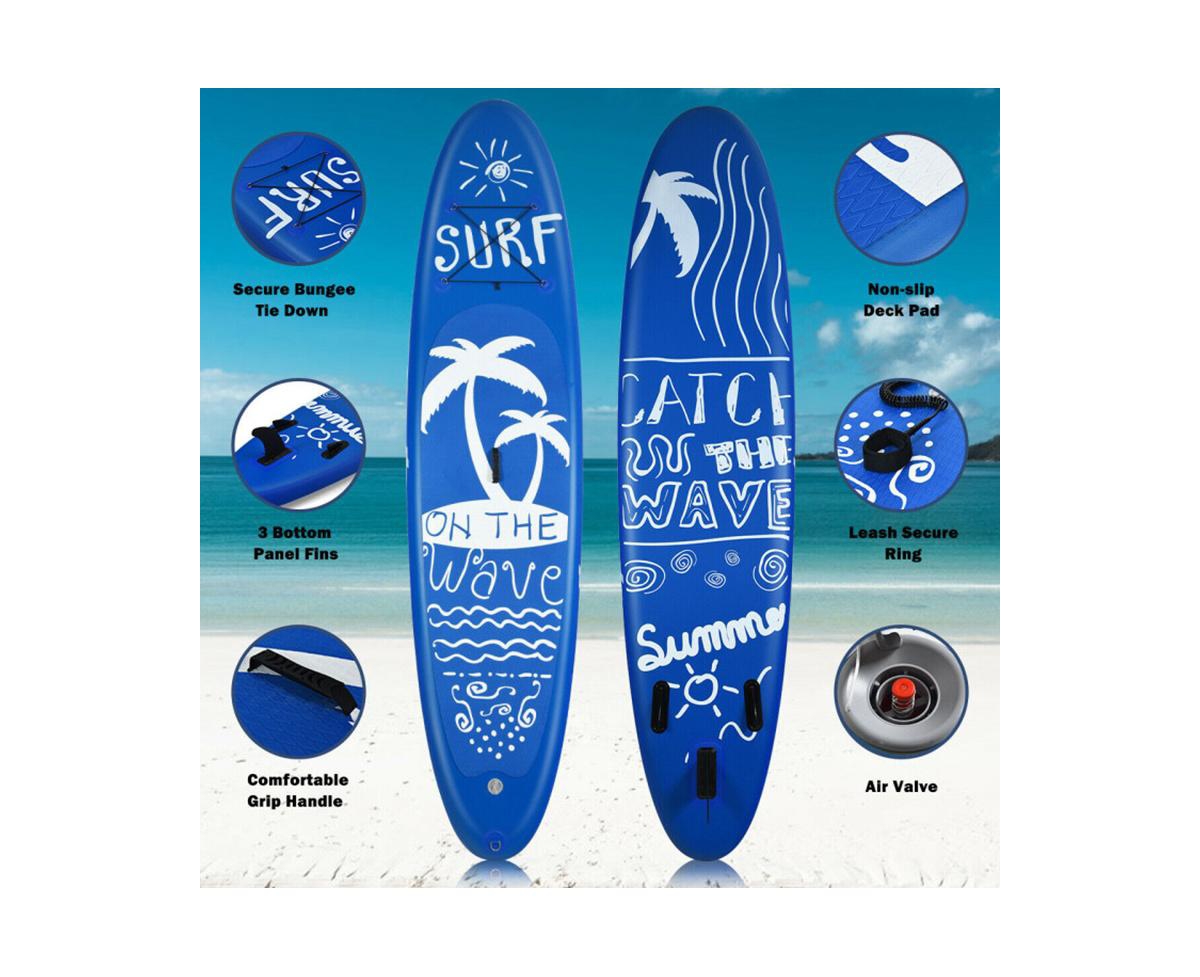 Hikeen Inflatable and Adjustable Stand Up Paddle Board