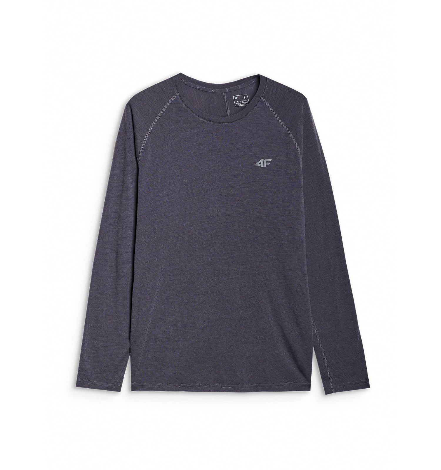 Men's Quick-Dry Trekking Long Sleeve Tee Crewneck Fit