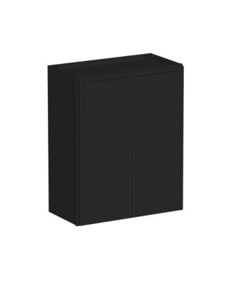 24"x30" Ready to Assemble Kitchen Cabinet Solid Wood Frame Soft Close Hinges