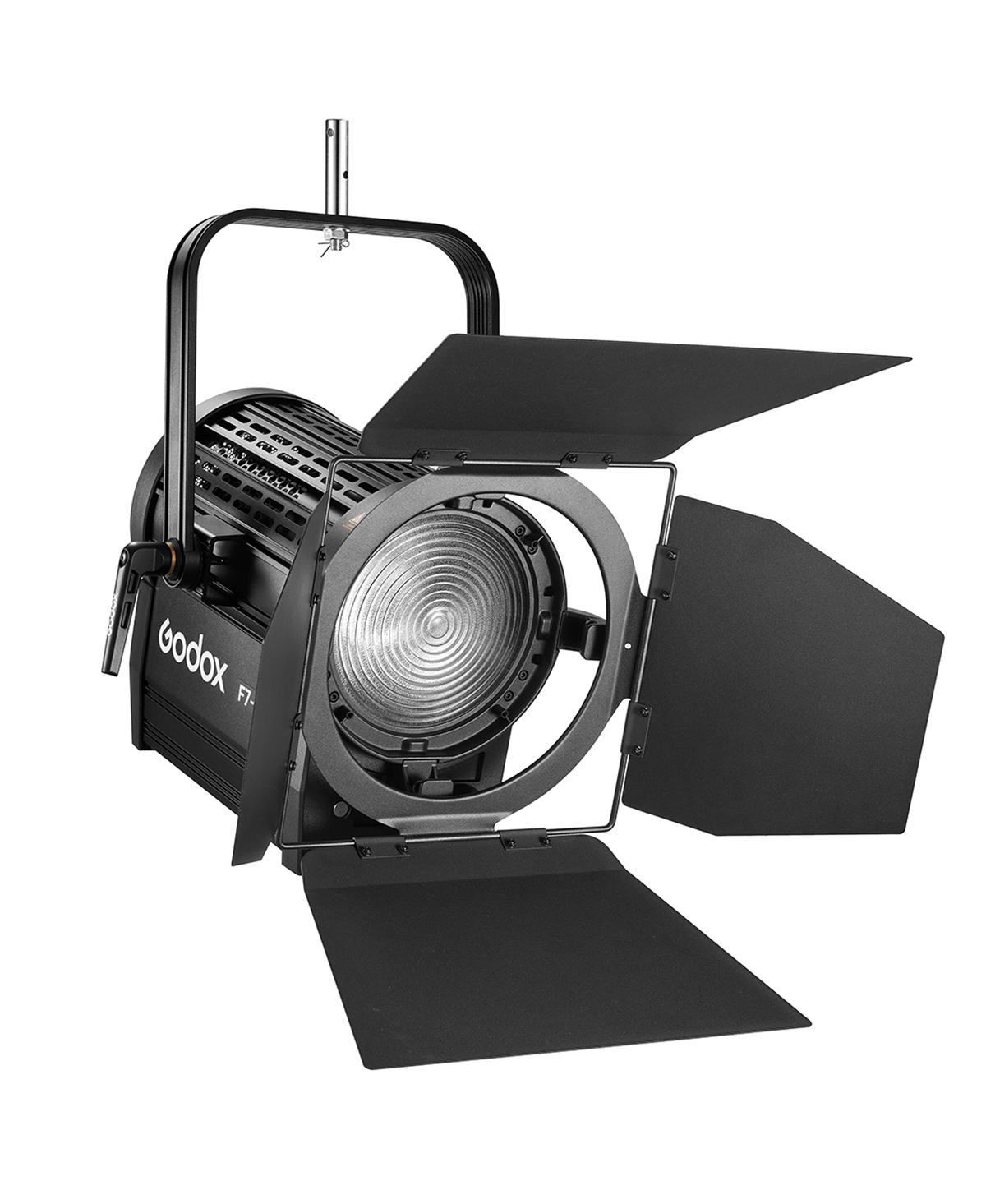 Godox F7-120 120W Bi-Color Fresnel Light, Hang Mount