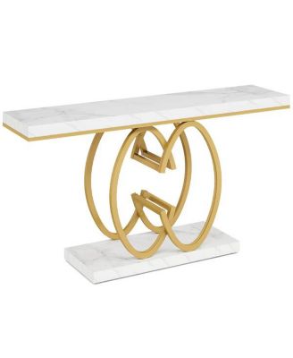 55" Narrow Console Table for Hallway or Sofa