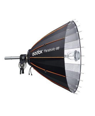88 Parabolic Light Focusing System 24-Brace Reflector Lighting Kit for Photography