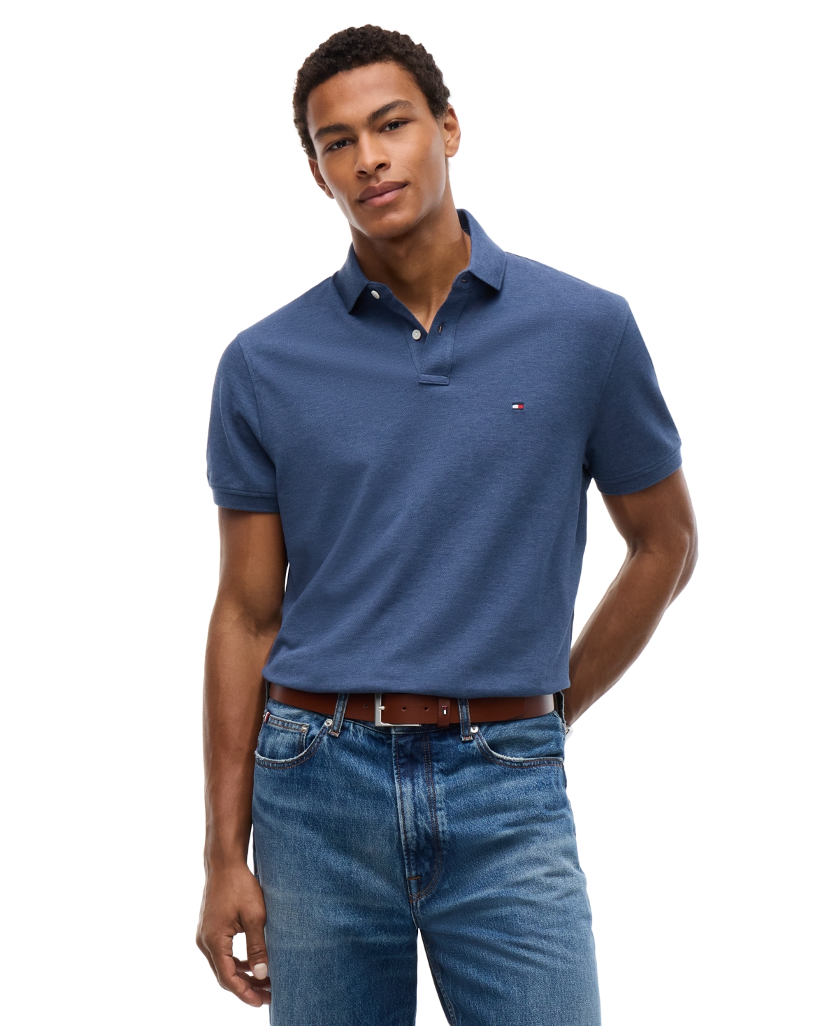 Tommy Hilfiger Men's Cotton Classic-Fit Polo Shirt
