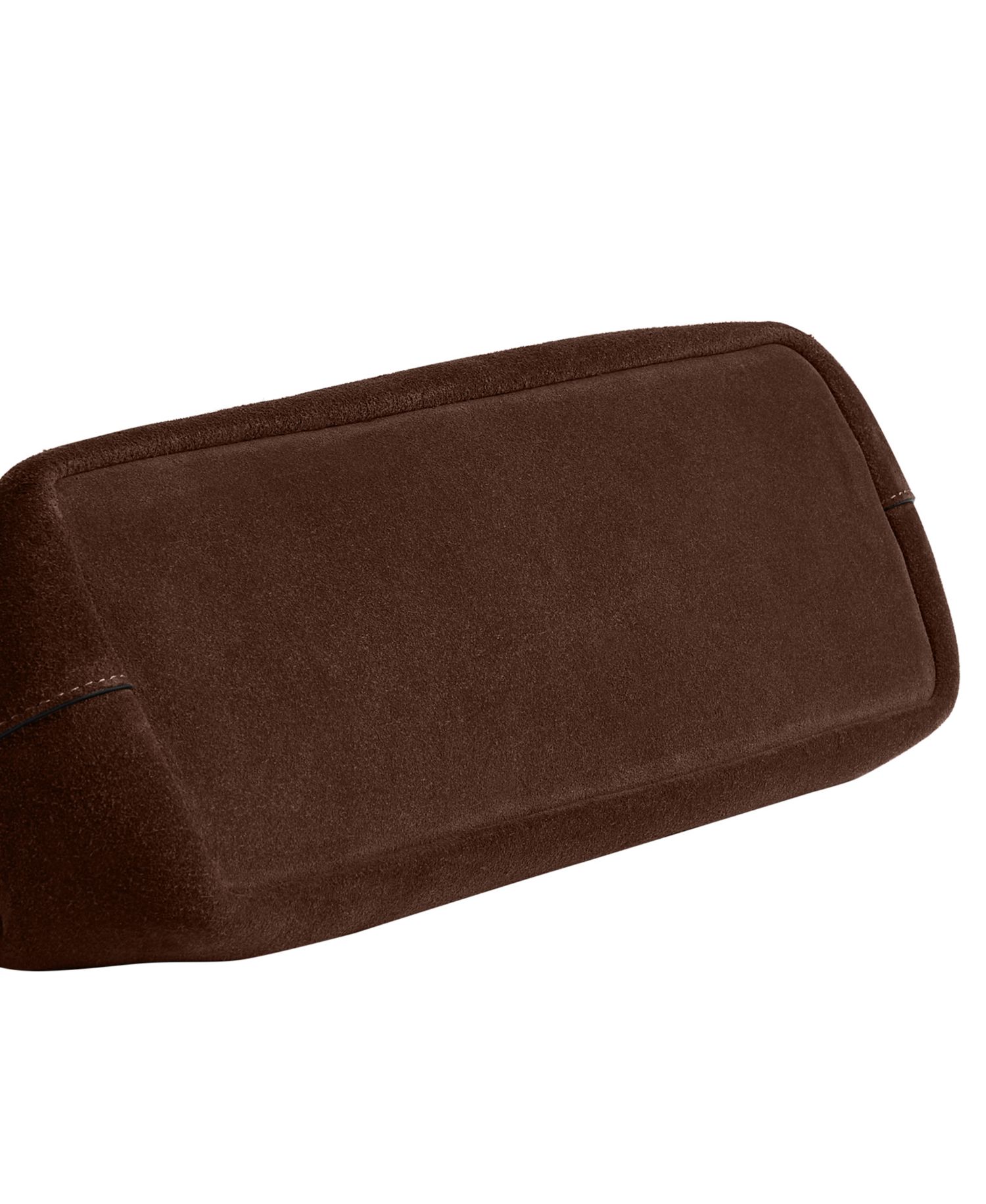 Kisslock Small Suede Frame Bag 30