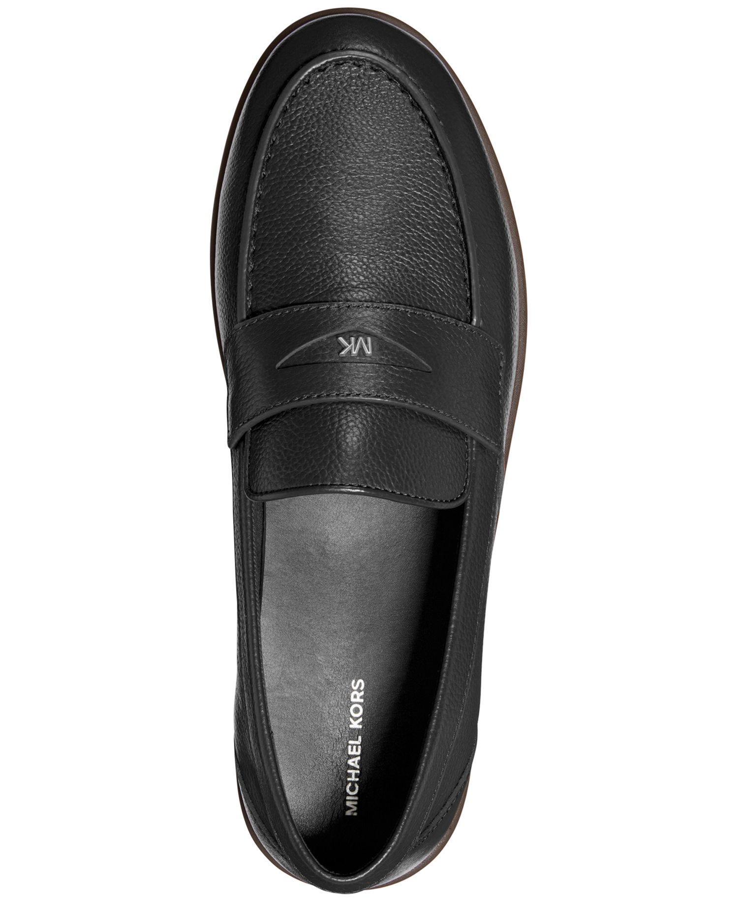 Men's Wesley Pebbled Leather Loafers