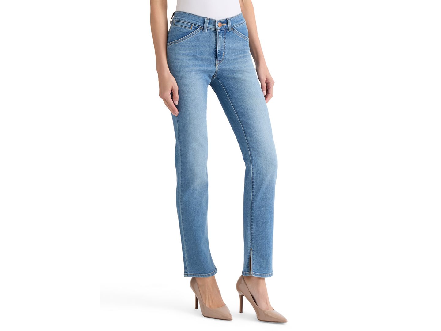 Женские джинсы Jones New York Ankle-Length Skinny, цвет: Варёный — фото 2
