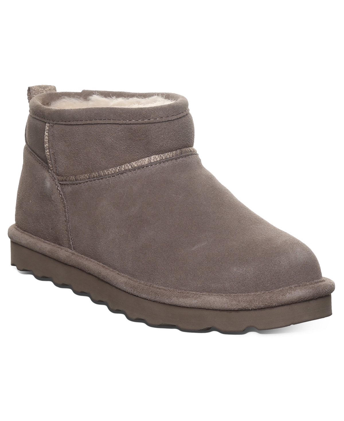 Bearpaw Women's Akira Webbing Tape Seam Pull-on Ankle Booties In Morel
