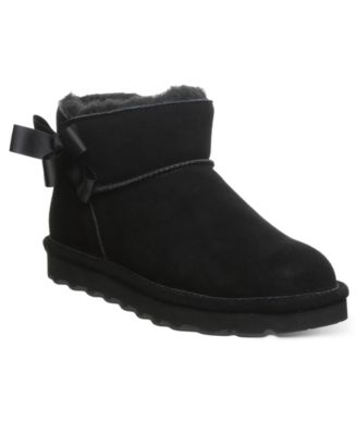 Women's Saige Ribbon Bow Detail Ankle Booties