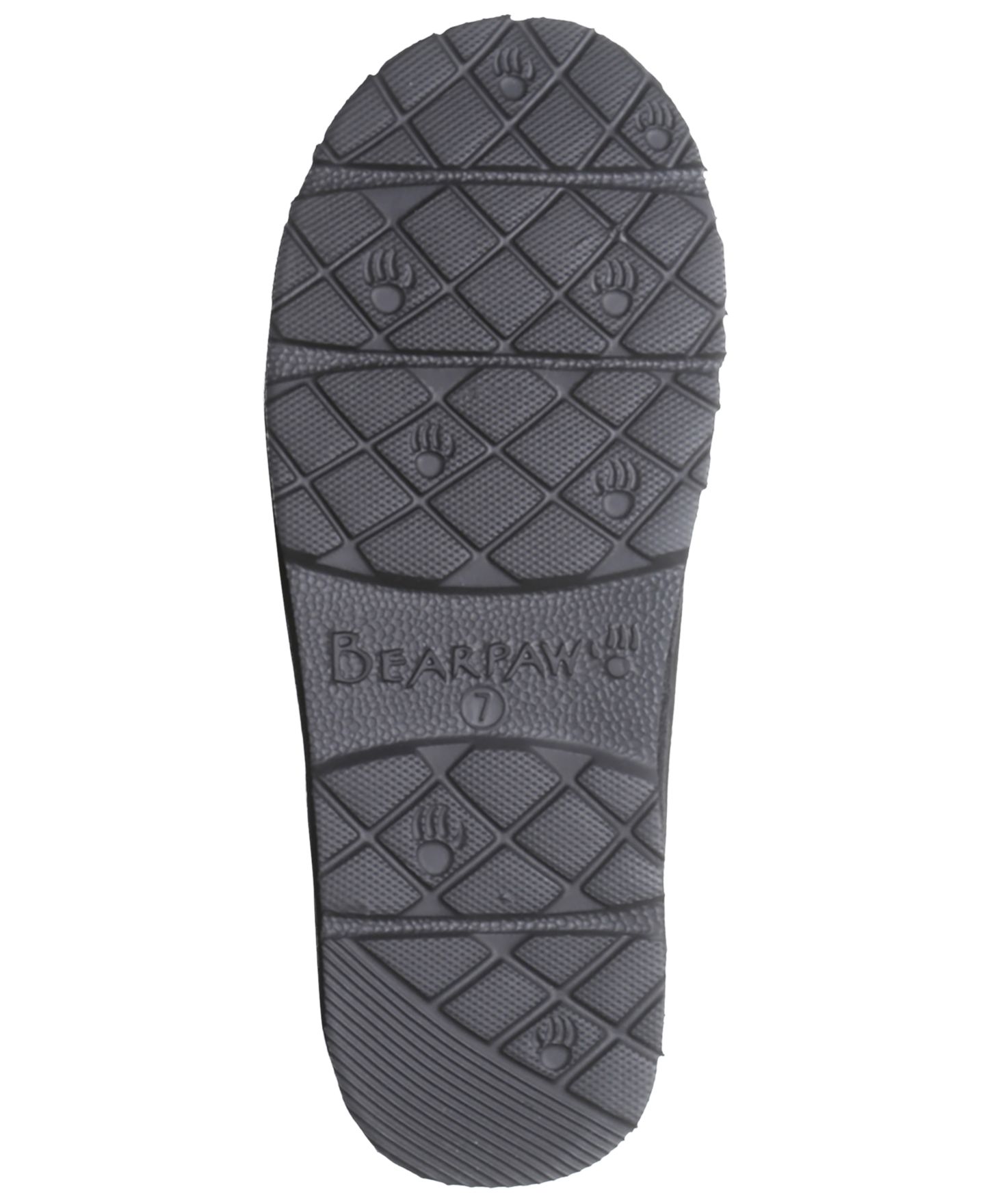 Женские тапочки BEARPAW Tabitha Slip-On Slippers, цвет: Чёрный — фото 5