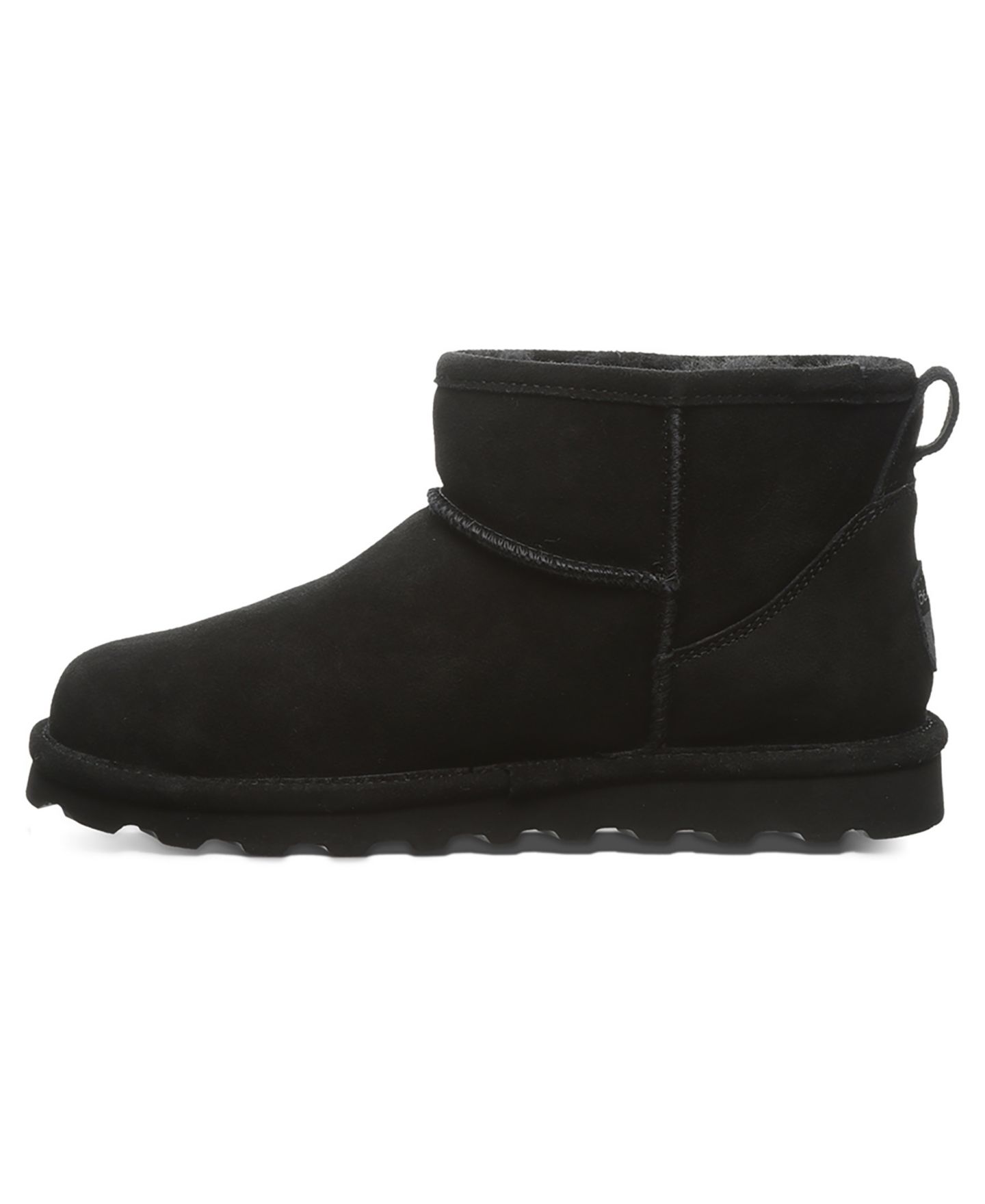 Женские ботинки BEARPAW Shorty Wide Short Round Toe Ankle Booties, цвет: Чёрный — фото 6