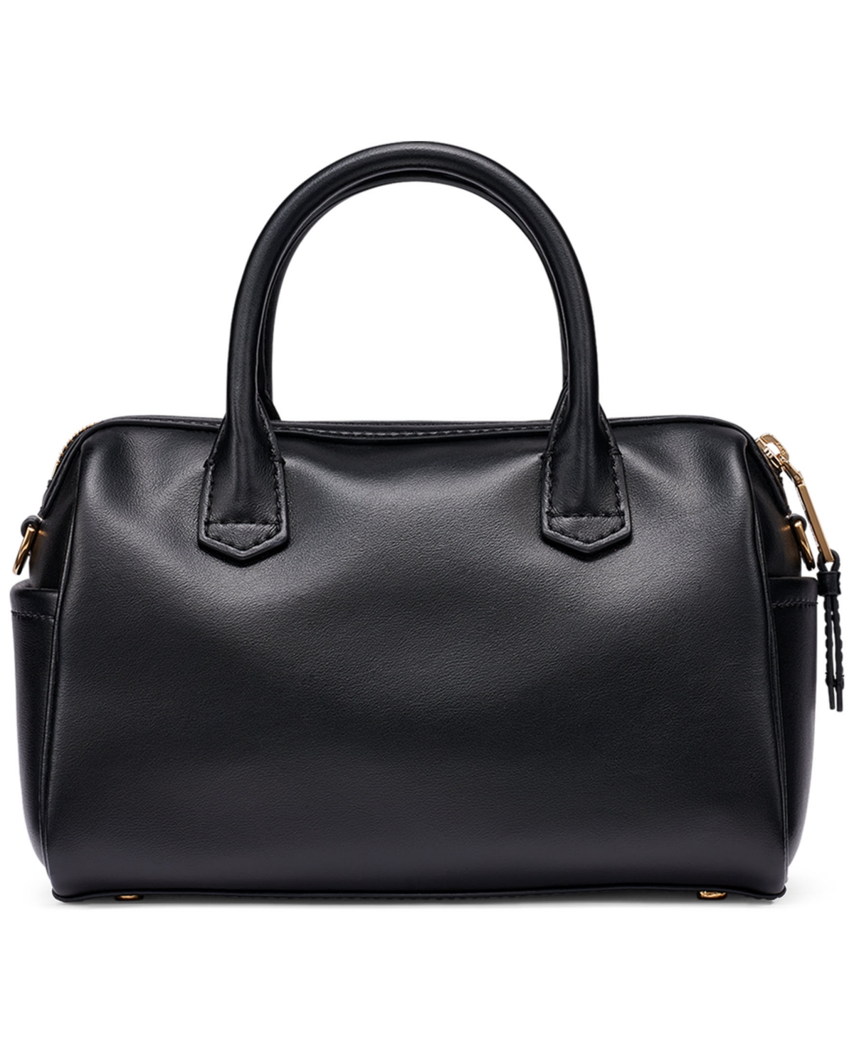Karl Lagerfeld Paris Perette Barrel Leather Small Crossbody Handbag