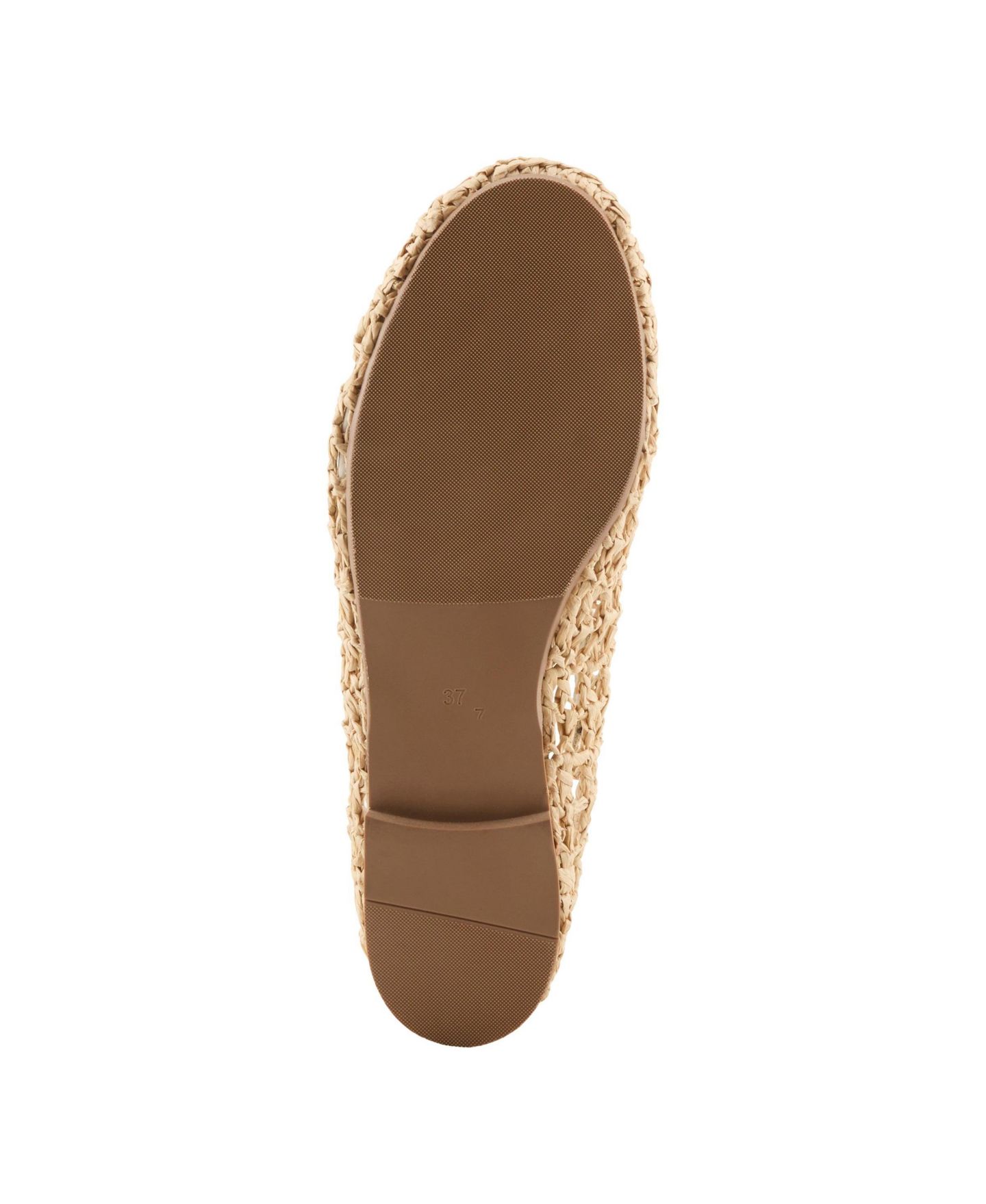 Женские балетки Azura Thevineyard Ballet with Crochet Knit Upper, цвет: Бежевый — фото 6