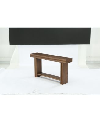 Solid Wood Console Sofa Table, Farmhouse Long Entryway Table Behind Couch
