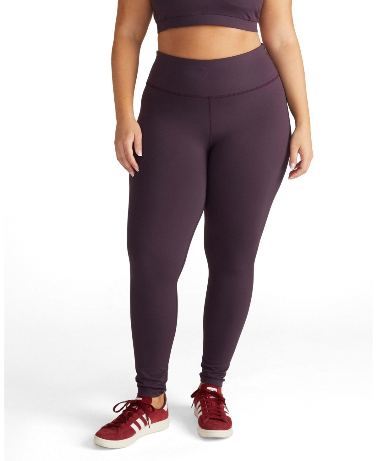 Universal Standard Women's Plus Size Next-to-Naked Legging - Purple jewel