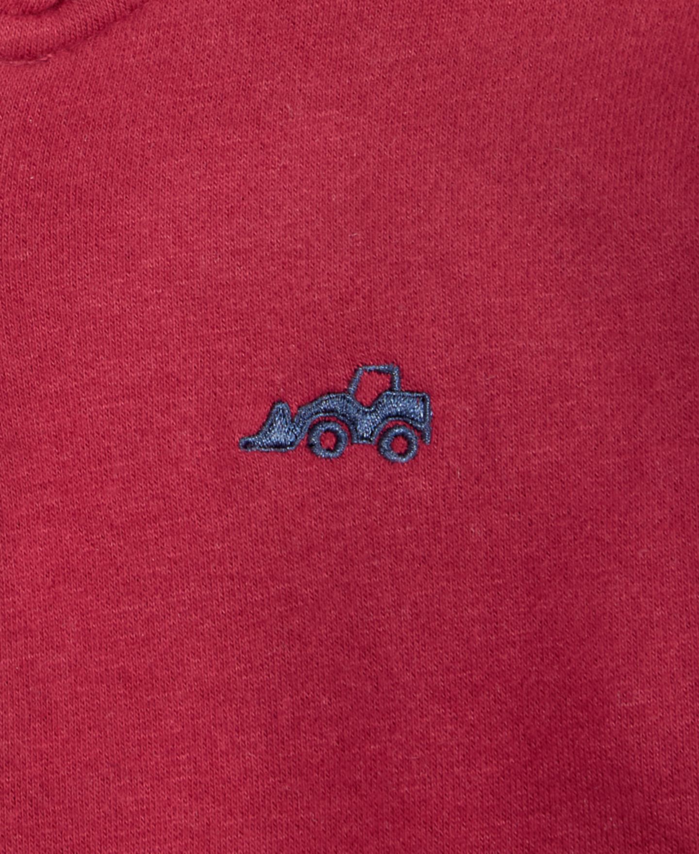 Худи Epic Threads Fleece Icon Zip-Up для мальчиков-малышей, цвет: Chinese Apple — фото 3