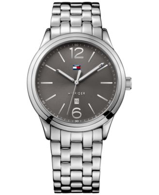 Tommy Hilfiger - Men's Table Silver-Tone Bracelet Watch 42mm 1791283