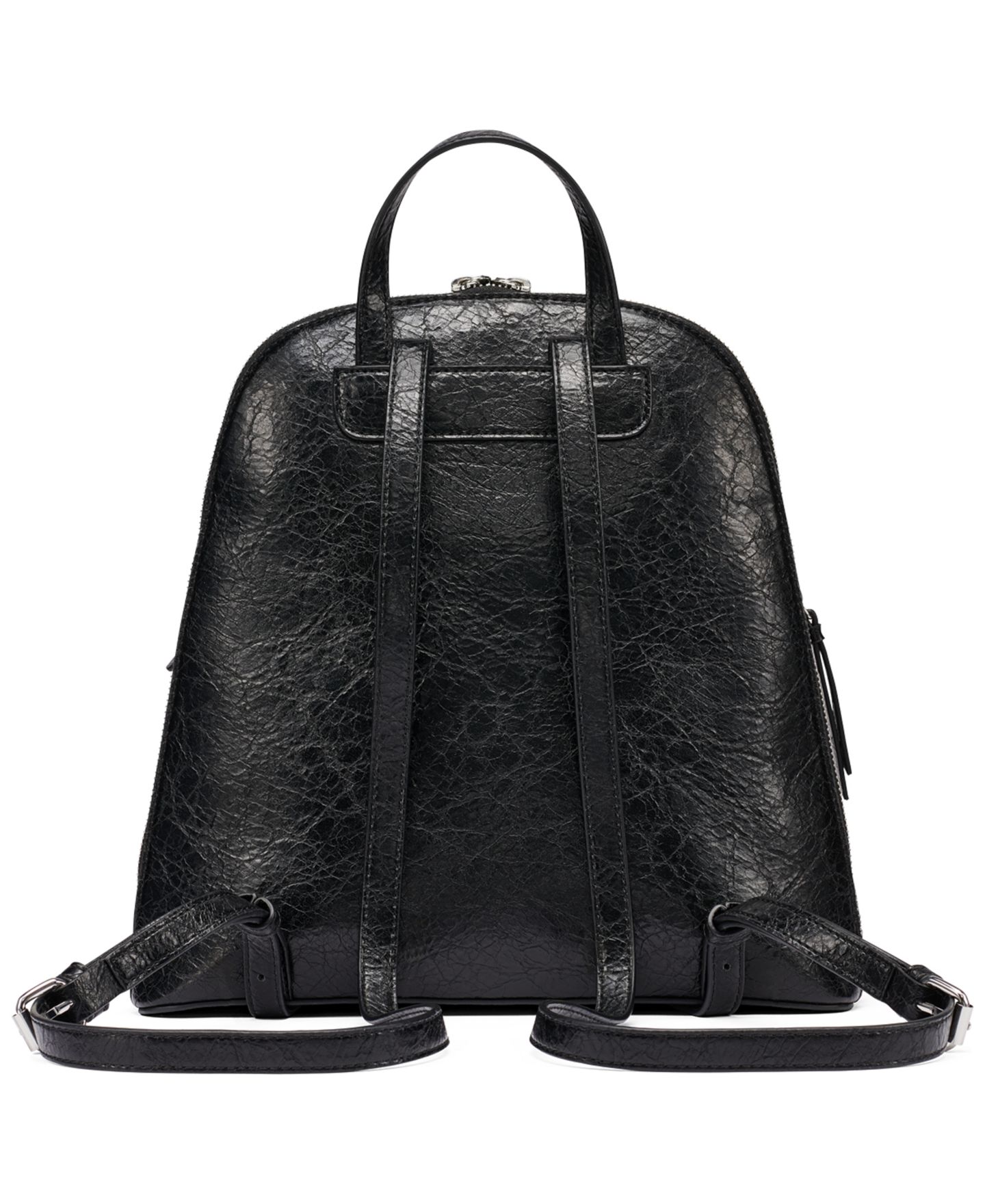 Рюкзак Calvin Klein Sylvie Medium Zip-Top Messenger, цвет: Чёрный / Серебряный — фото 2