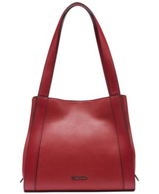 Masie Magnetic Snap Medium Tote Handbag