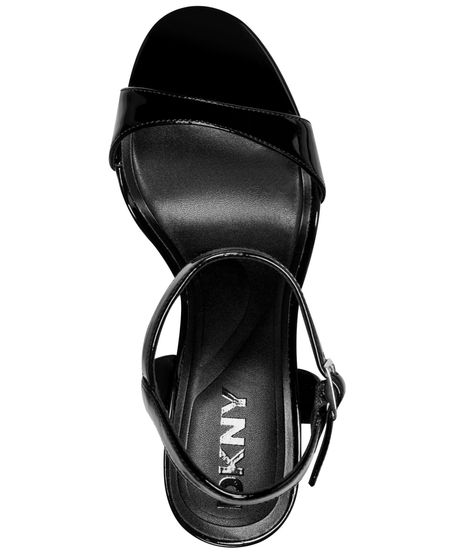 Женские нарядные босоножки на платформе DKNY Cherish, цвет: Чёрный — фото 4