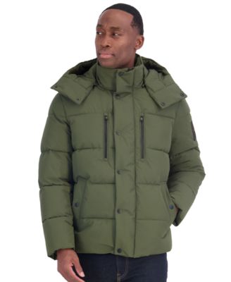 Men's Logo Parka Regular-Fit Jacket