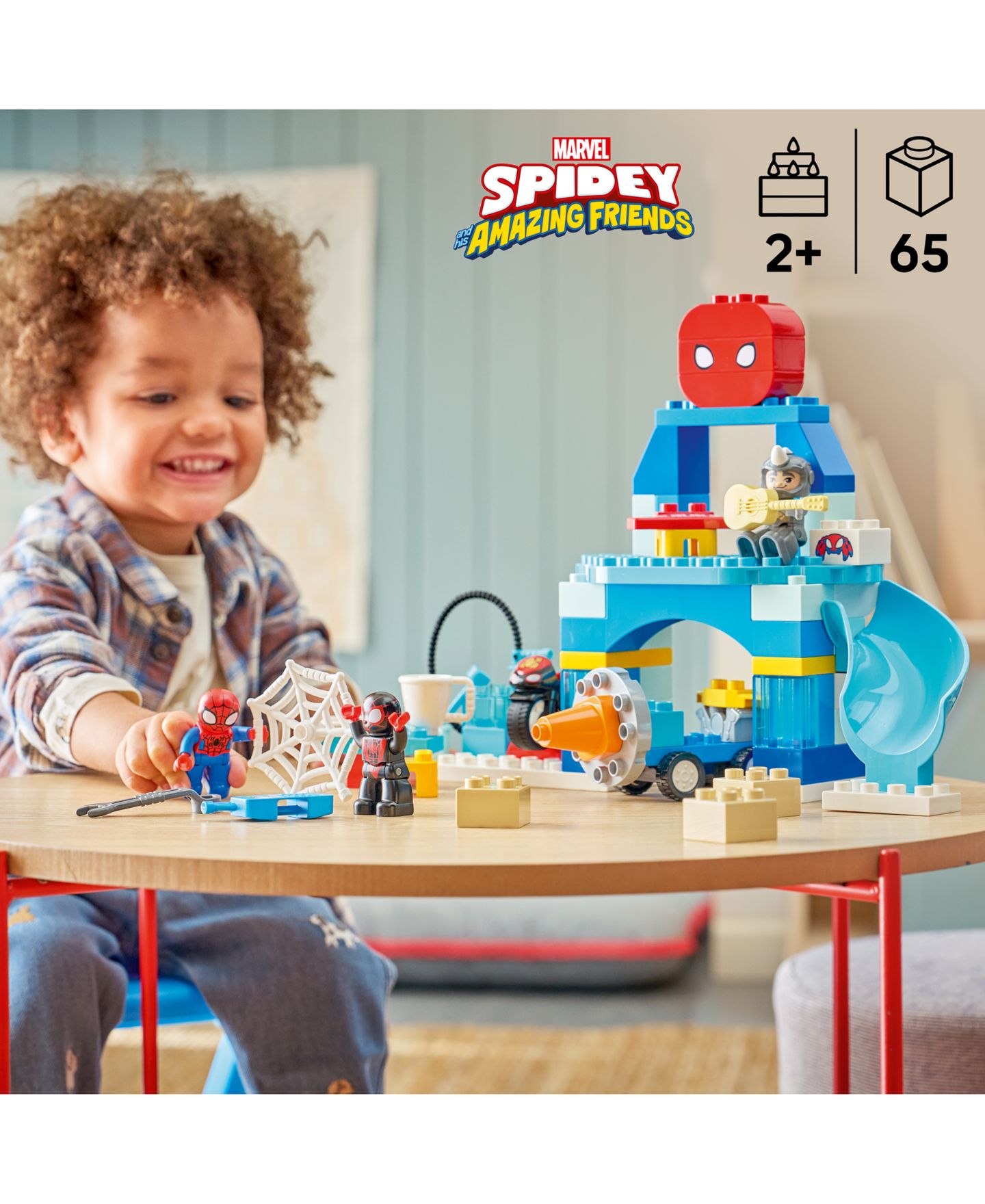 Детские конструкторы LEGO® Duplo Marvel Team Spidey Webquarters 10464, 65 Pieces — фото 2