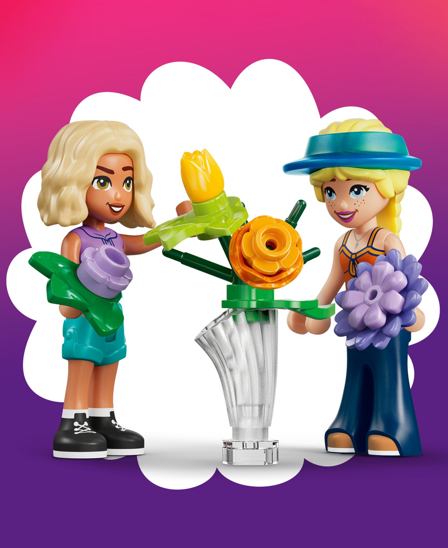 Детские конструкторы LEGO Friends Creative Flower Shop Playset 42693, 377 Pieces — фото 3