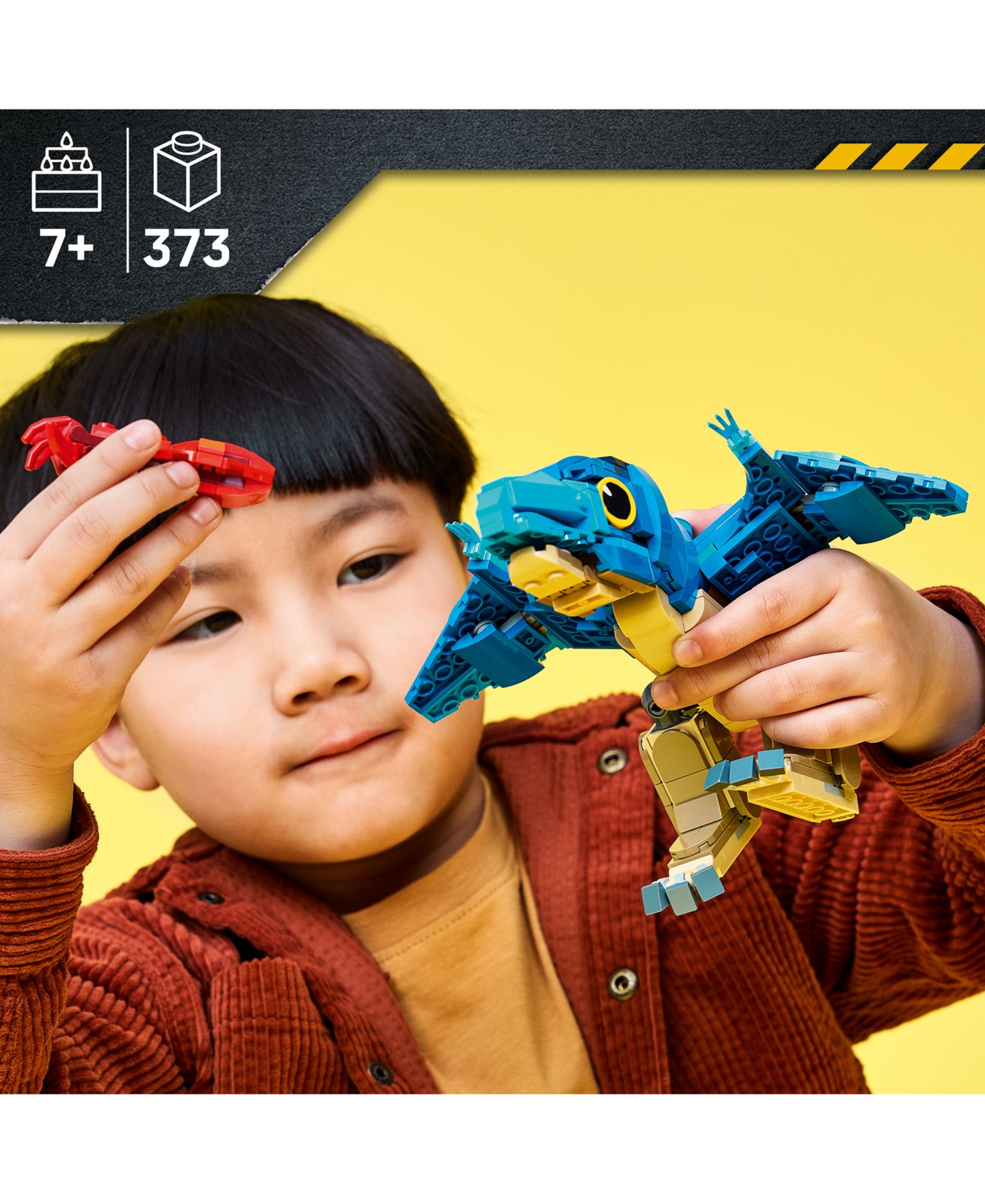 Детские конструкторы LEGO® Jurassic World Baby Dinosaur: Pteranodon 77977, 373 Pieces — фото 4