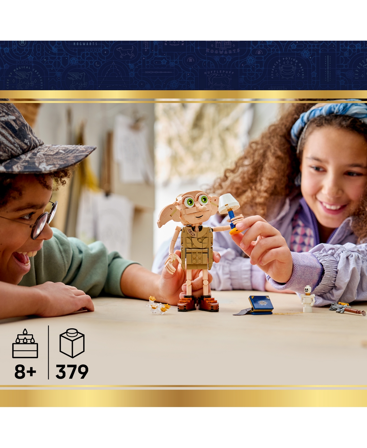 Lego Harry Potter Dobby the Free Elf 76469 379-Piece Building Set, Ages 8+